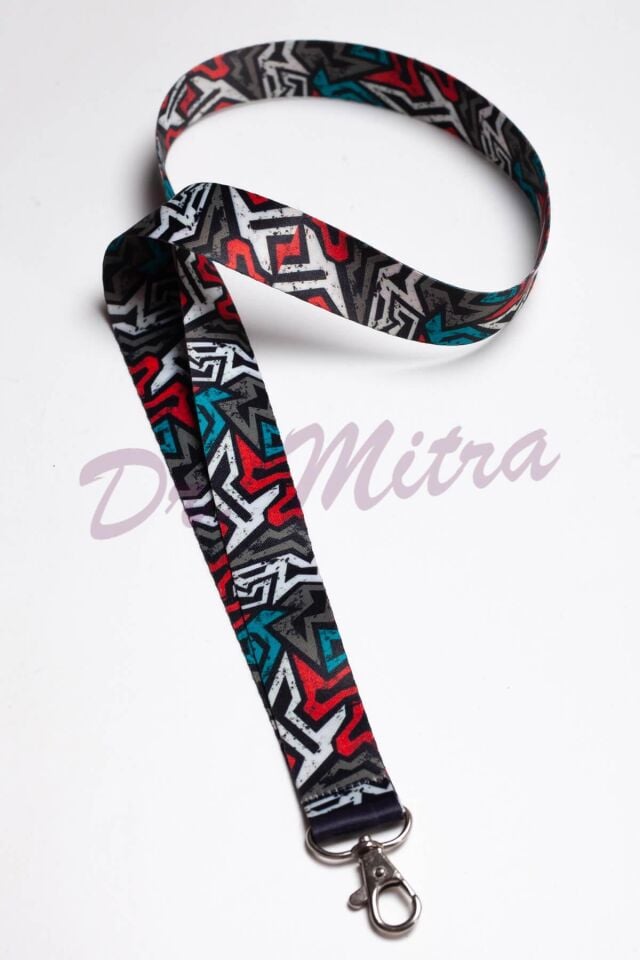 Zigzag Desen Boyun (Kart) Askısı