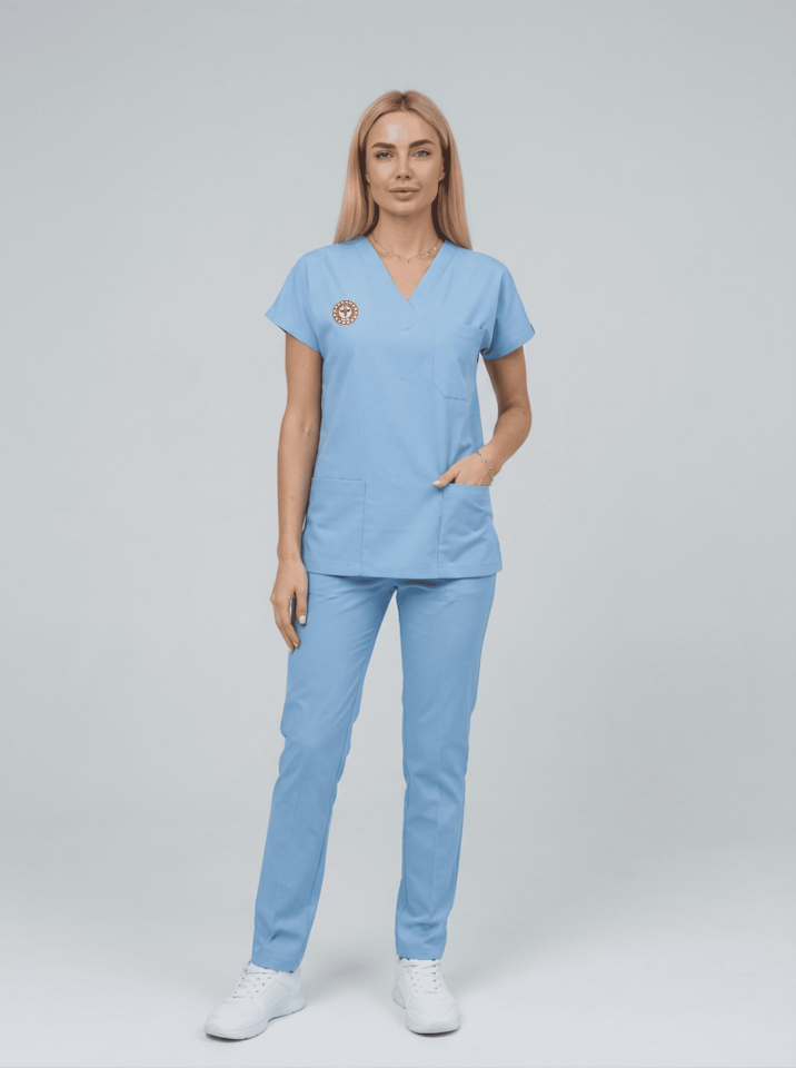 Doktor ve Hekim Forması  | Yönetmeliğe Uygun Alaskan Blue Üniformalar Unisex