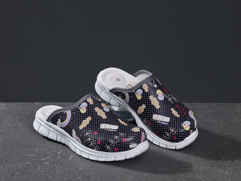 Hafif Taban Doktor Hemşire Hastane Aşçı Terliği 1063