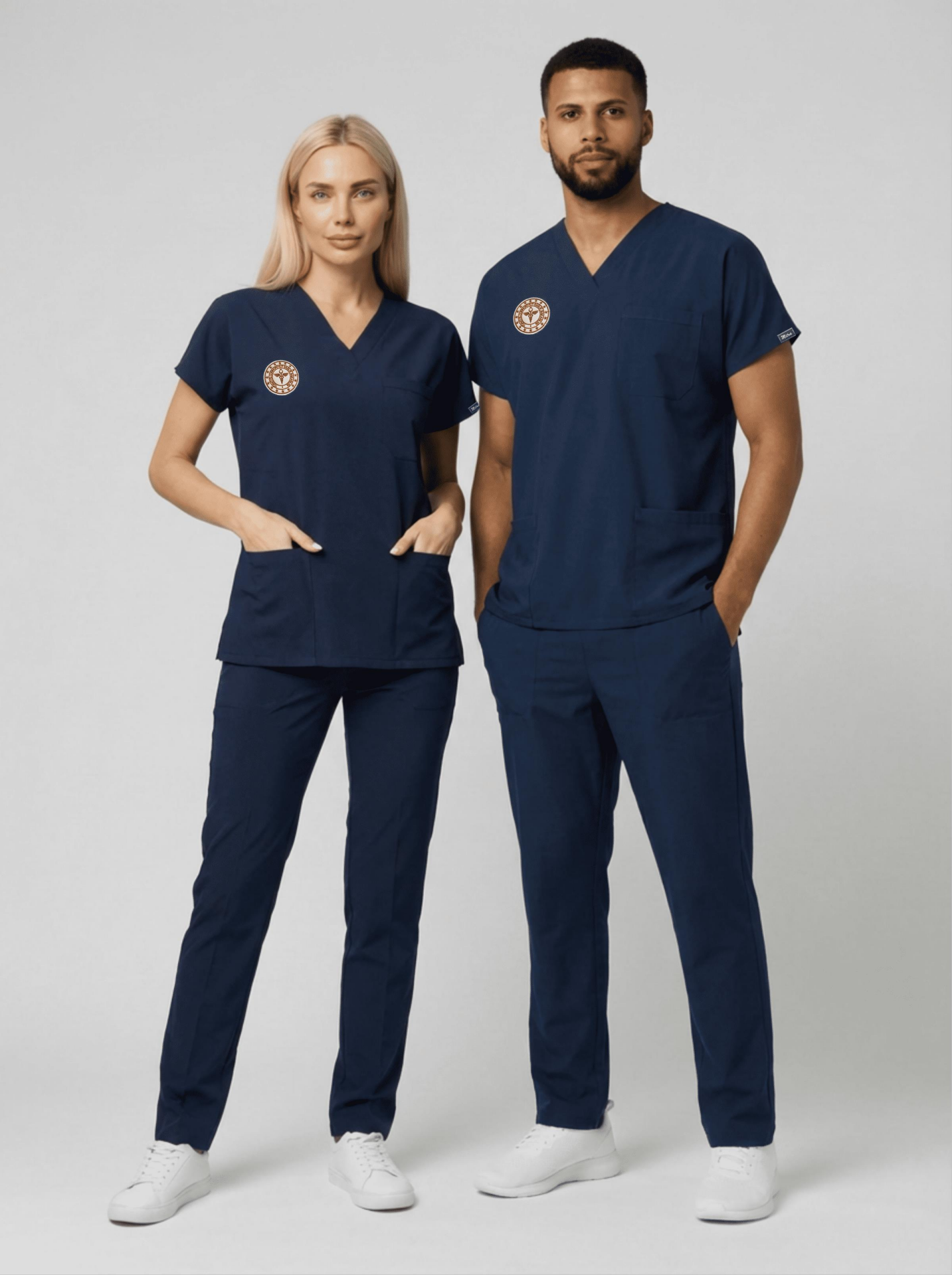 Hemşire Forması  | Yönetmeliğe Uygun Patriot Blue Üniformalar Unisex