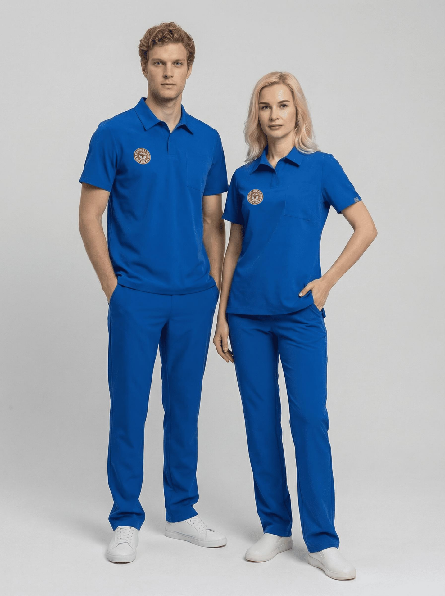 Temizlik Personeli Forması  | Yönetmeliğe Uygun Dazzling Blue Üniformalar Unisex