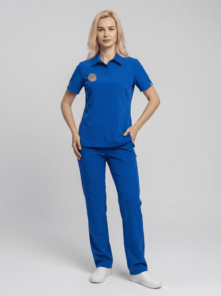 Temizlik Personeli Forması  | Yönetmeliğe Uygun Dazzling Blue Üniformalar Unisex