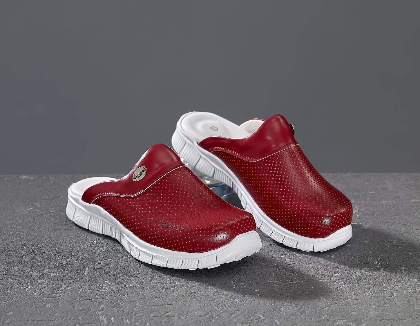 Hafif Taban Doktor Hemşire Hastane Aşçı Terliği 1001 Kırmızı