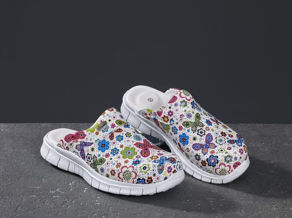 Hafif Taban Doktor Hemşire Hastane Aşçı Terliği 1052