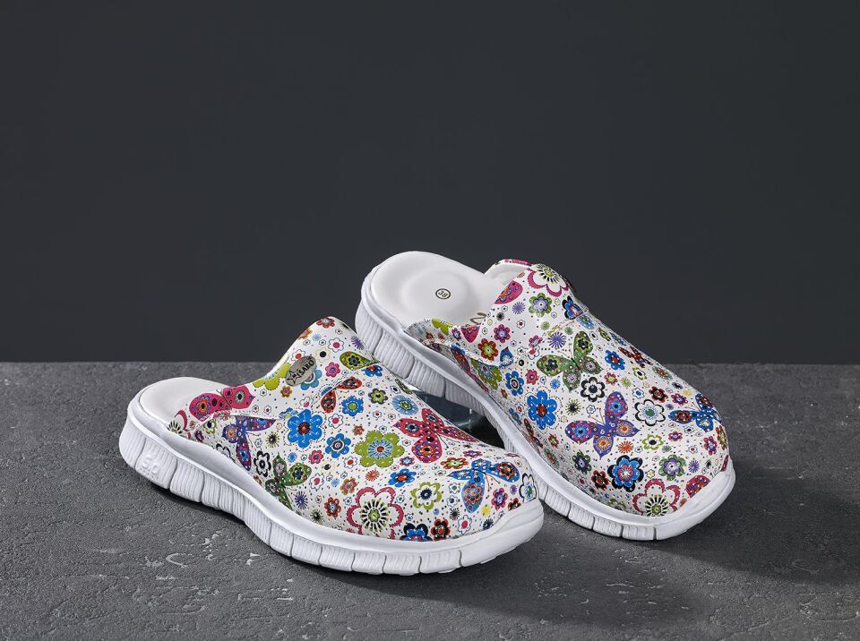 Hafif Taban Doktor Hemşire Hastane Aşçı Terliği 1052