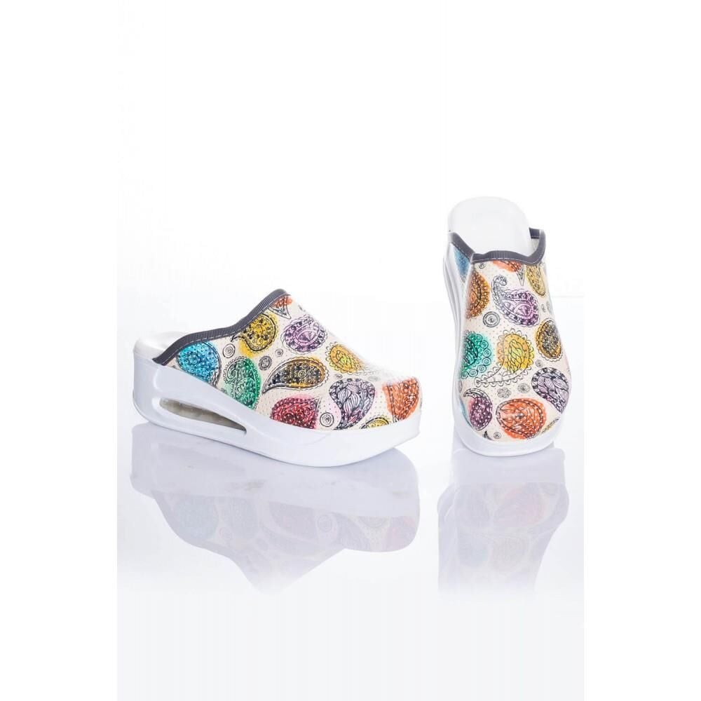 Air Taban Doktor Hemşire Hastane Aşçı Terliği Desenli