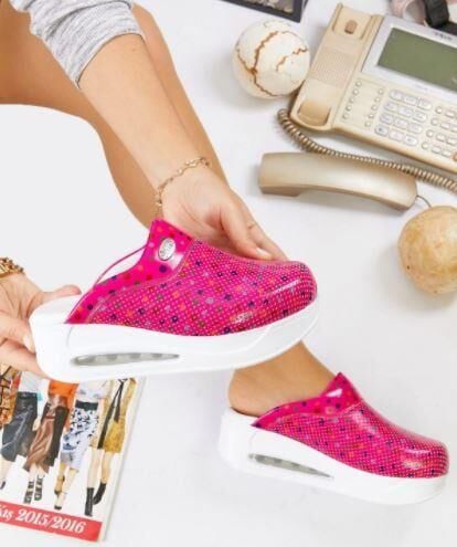 AirTaban Doktor Hemşire Hastane Aşçı Terliği 907 Fuşya