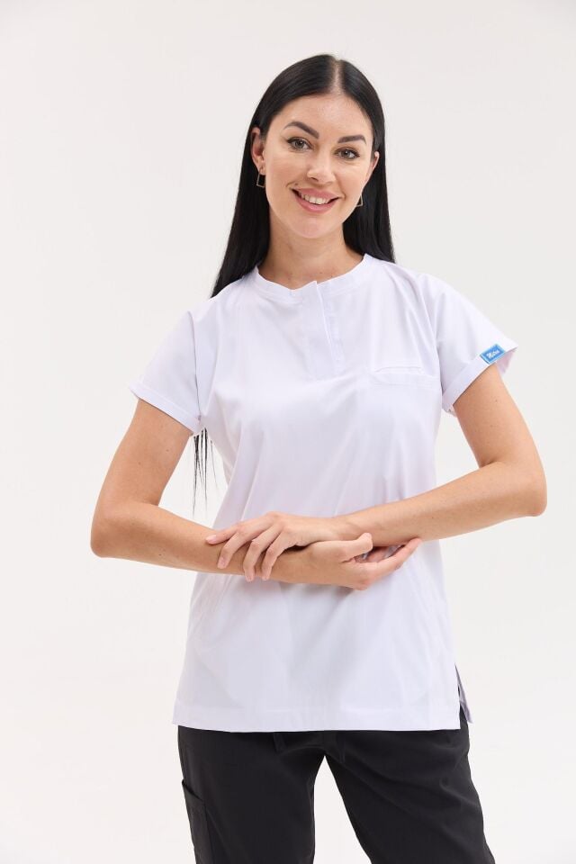 Kadın Berlin Model Likralı Cerrahi Hemşire Doktor Takım