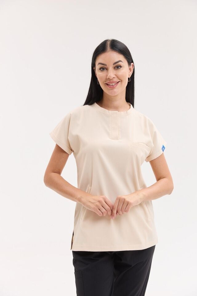 Kadın Berlin Model Likralı Cerrahi Hemşire Doktor Takım