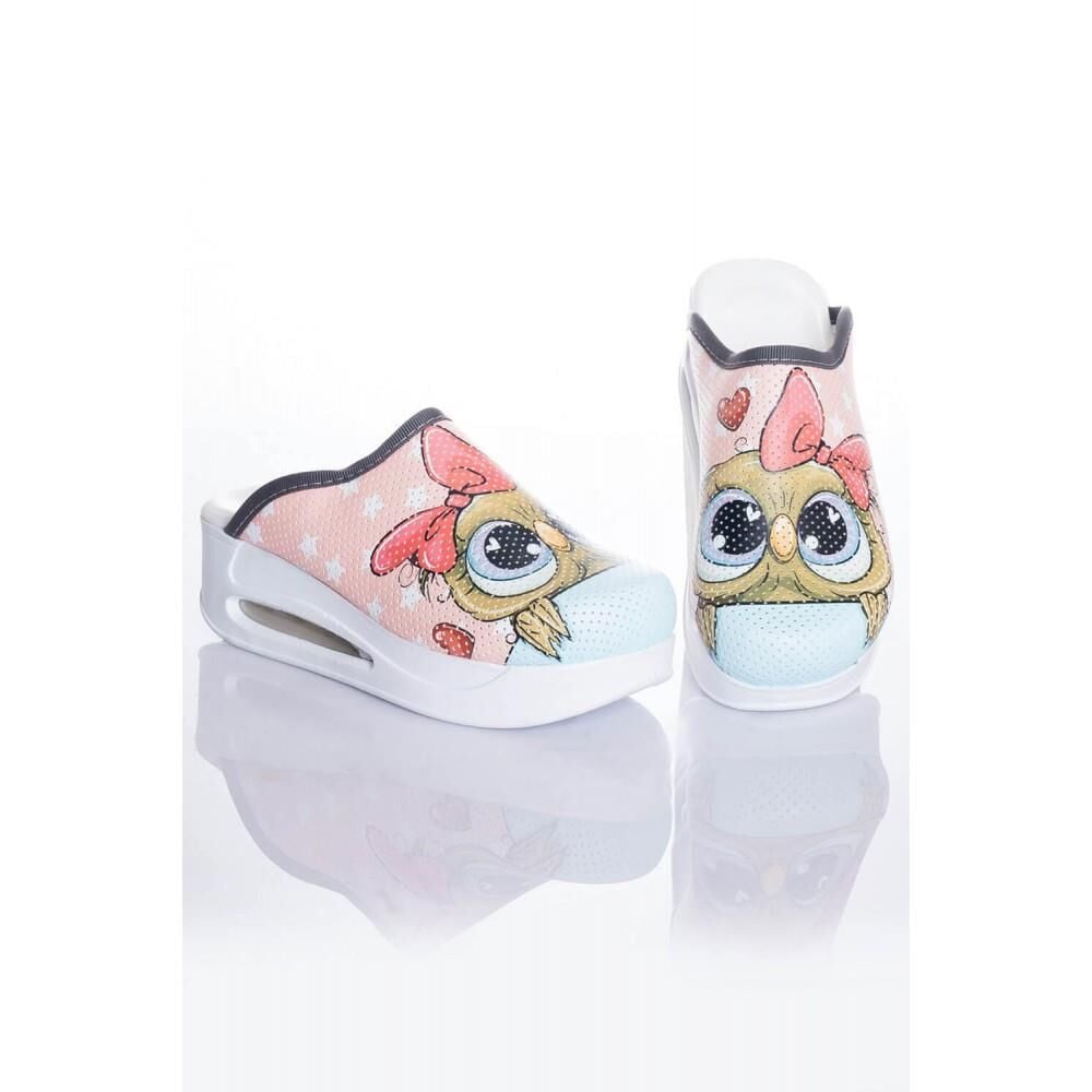 Air Taban Doktor Hemşire Hastane Aşçı Terliği Desenli 927