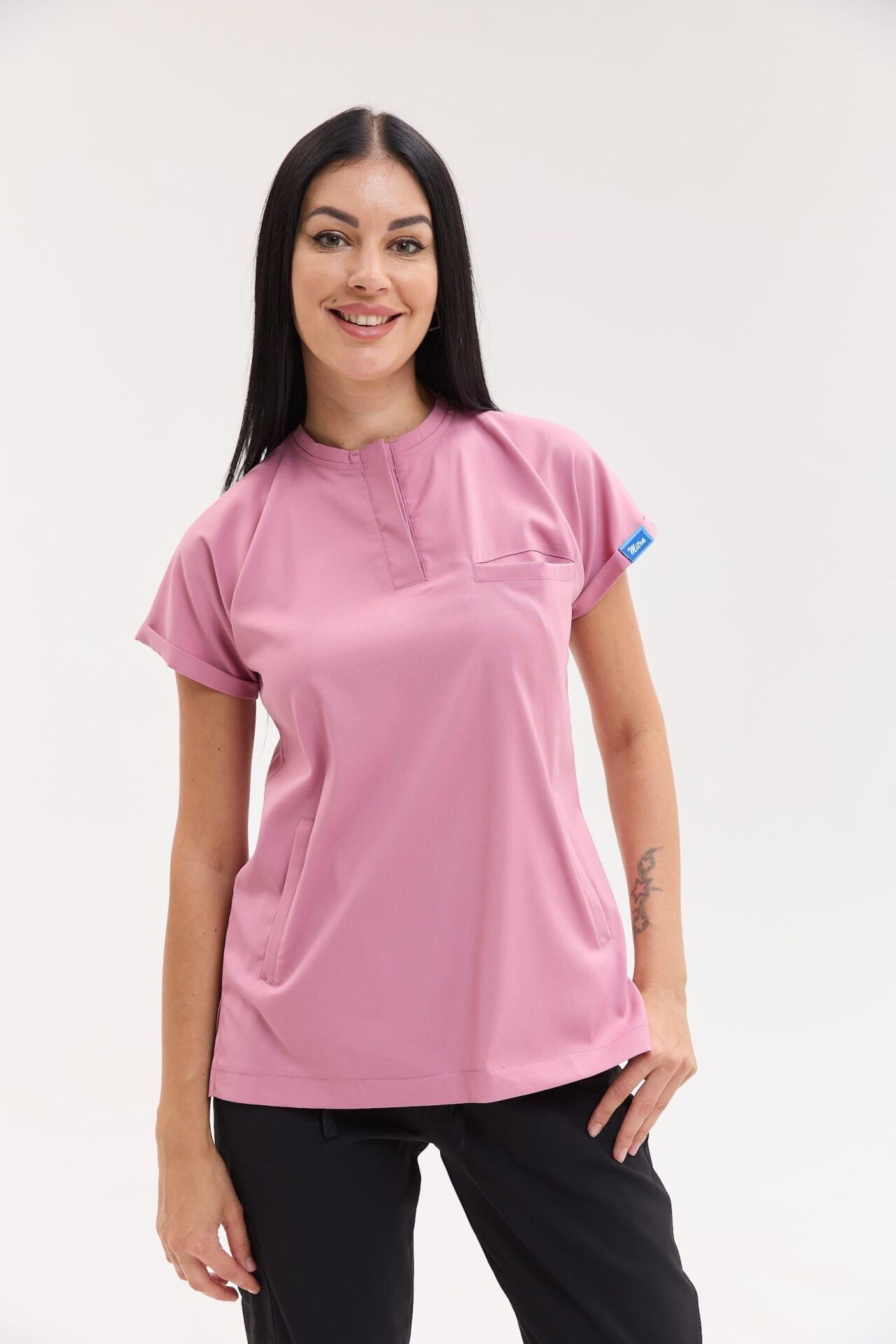 Kadın Berlin Model Likralı Cerrahi Hemşire Doktor Takım