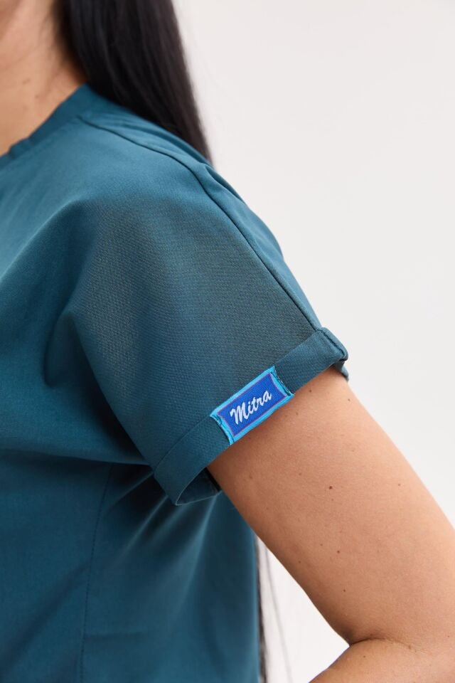 Kadın Berlin Model Likralı Cerrahi Hemşire Doktor Takım