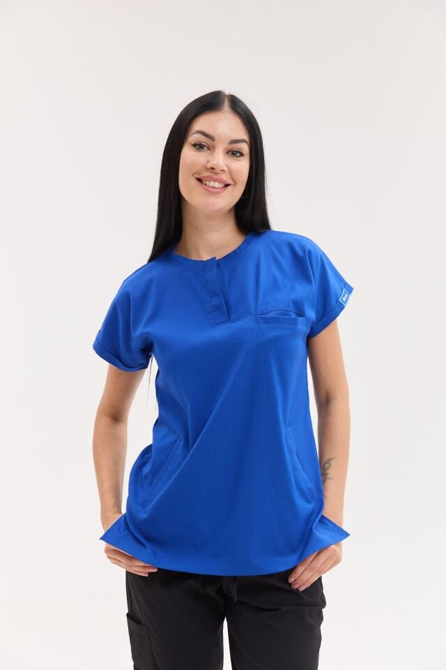 Kadın Berlin Model Likralı Cerrahi Hemşire Doktor Takım