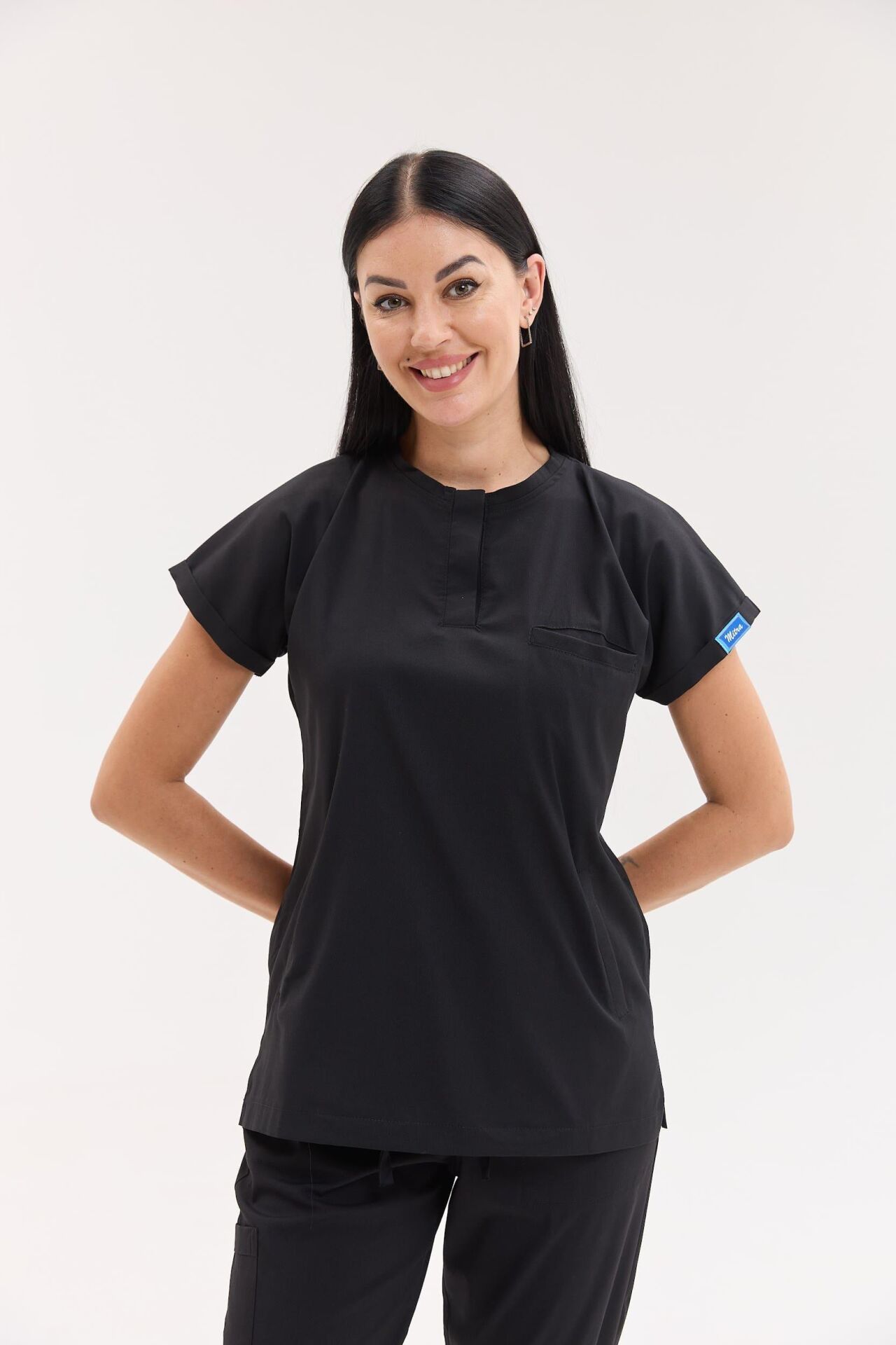 Kadın Berlin Model Likralı Cerrahi Hemşire Doktor Takım