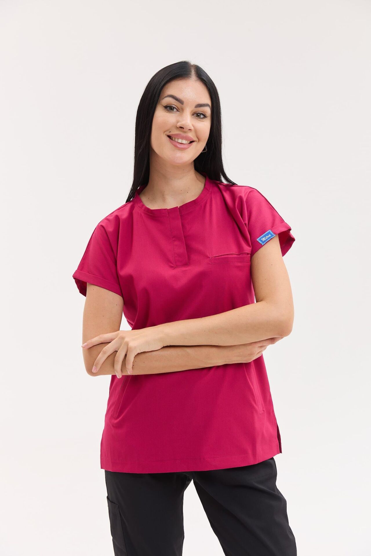 Kadın Berlin Model Likralı Cerrahi Hemşire Doktor Takım