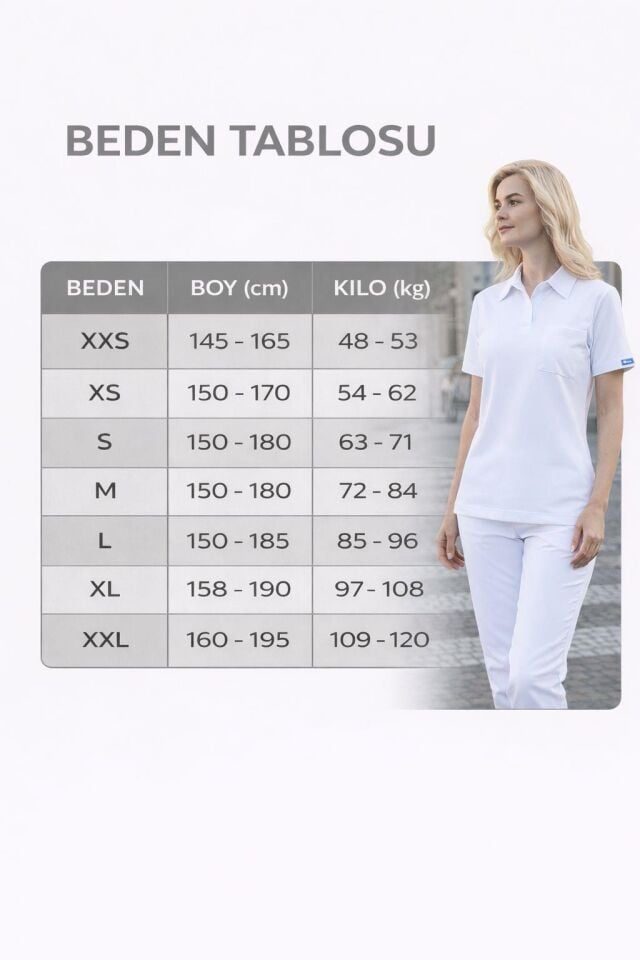 Kadın Paris Model Lila Likralı Cerrahi Hemşire Doktor Hastane Takımı