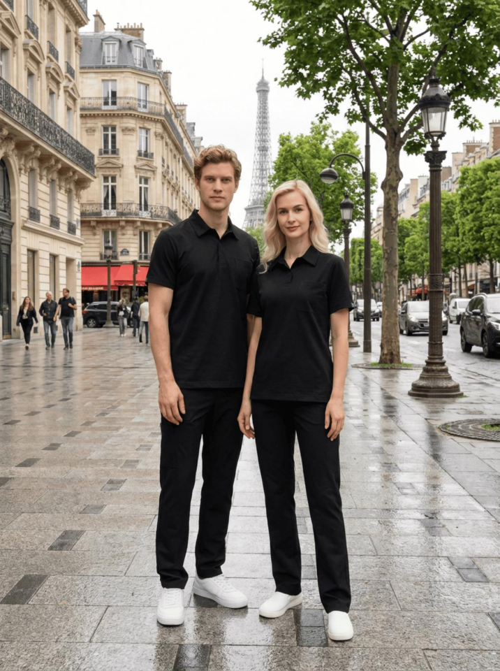 Kadın Paris Model Siyah Likralı Cerrahi Hemşire Doktor Hastane Takımı