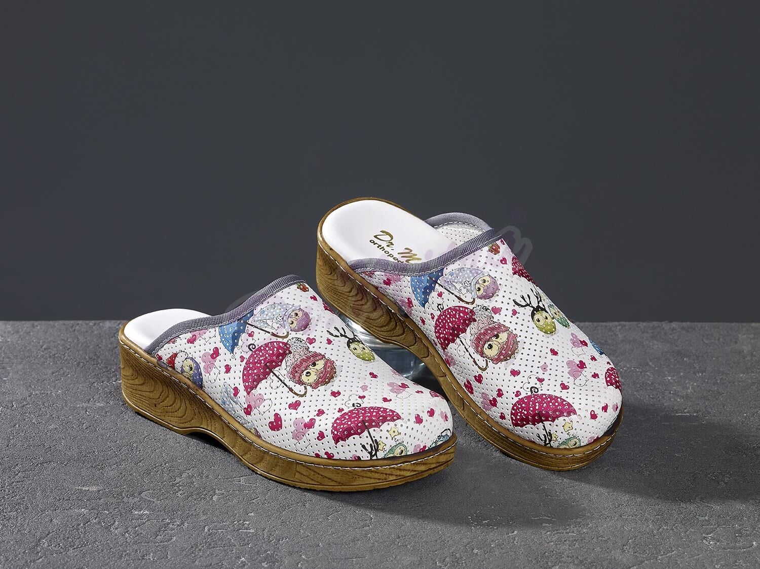 Ahşap Görünümlü Kadın Sabo Terlik 687