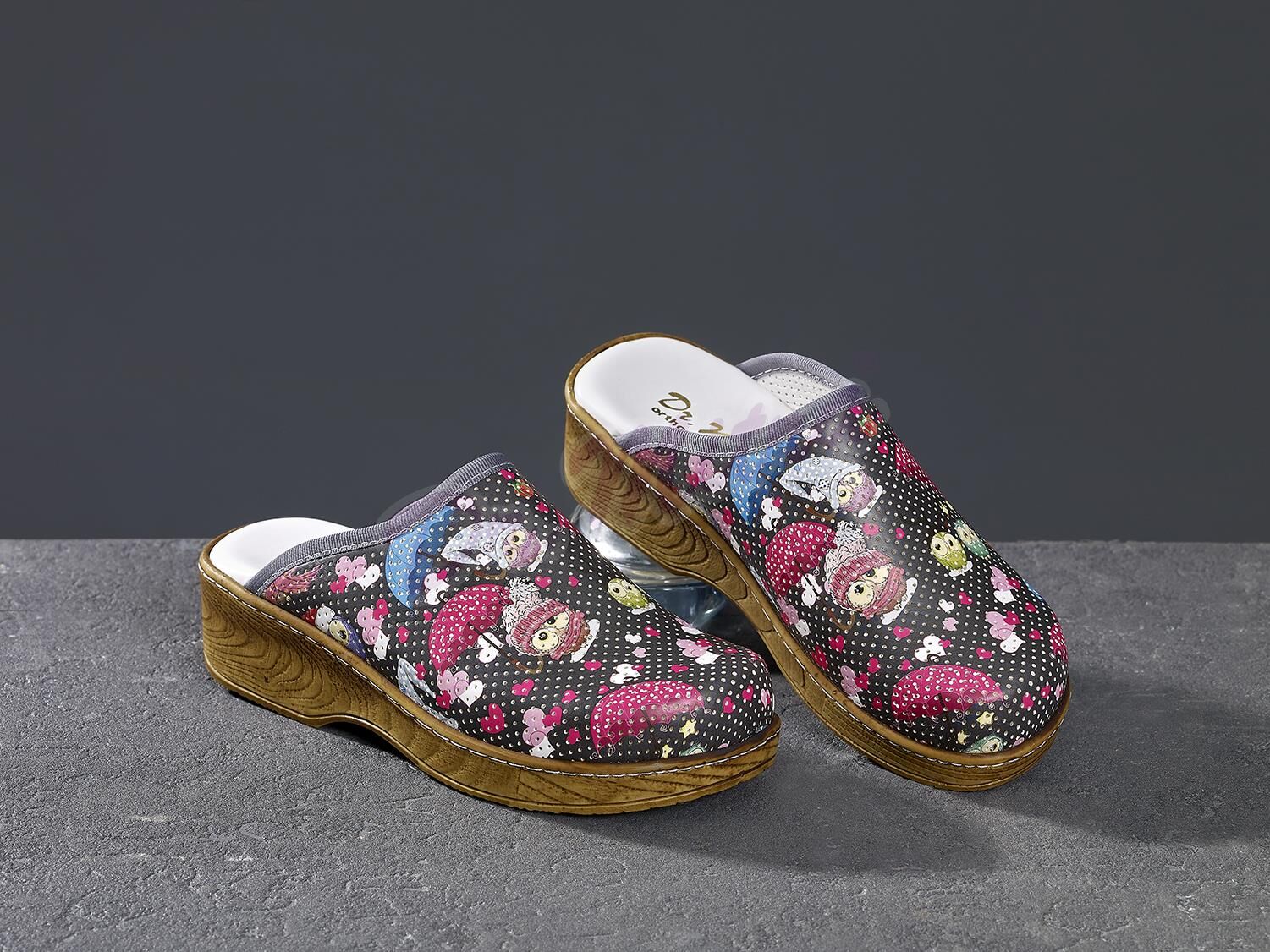 Ahşap Görünümlü Kadın Sabo Terlik 688