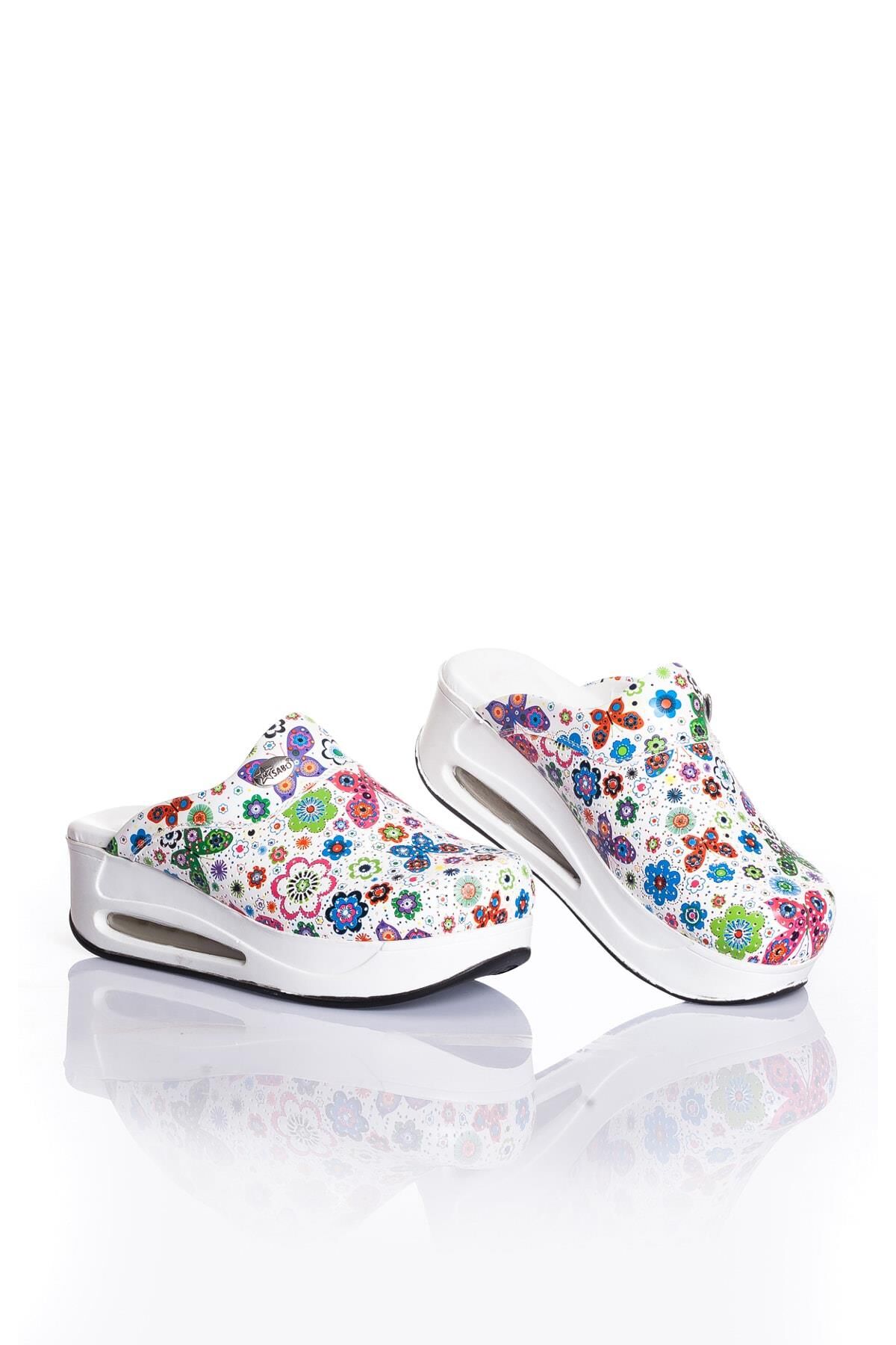 Air Taban Doktor Hemşire Hastane Aşçı Terliği Desenli 952