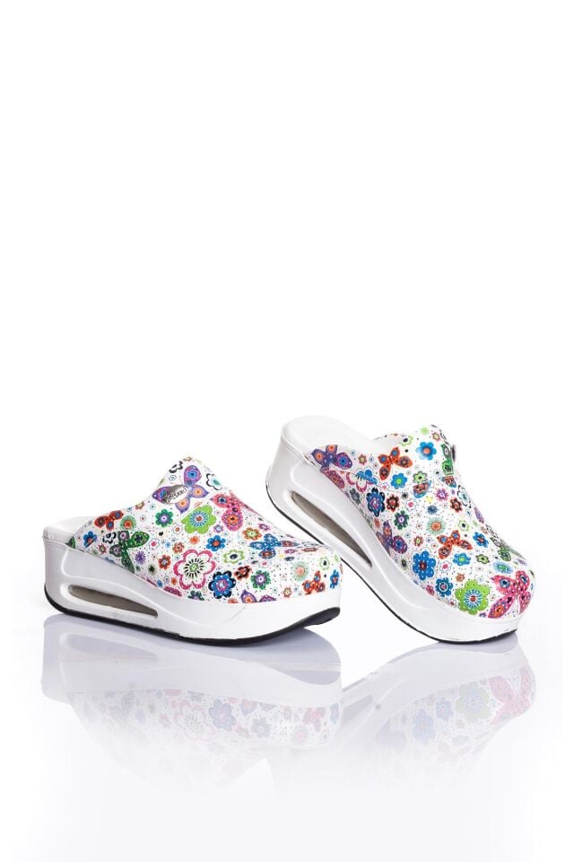 Air Taban Doktor Hemşire Hastane Aşçı Terliği Desenli 952