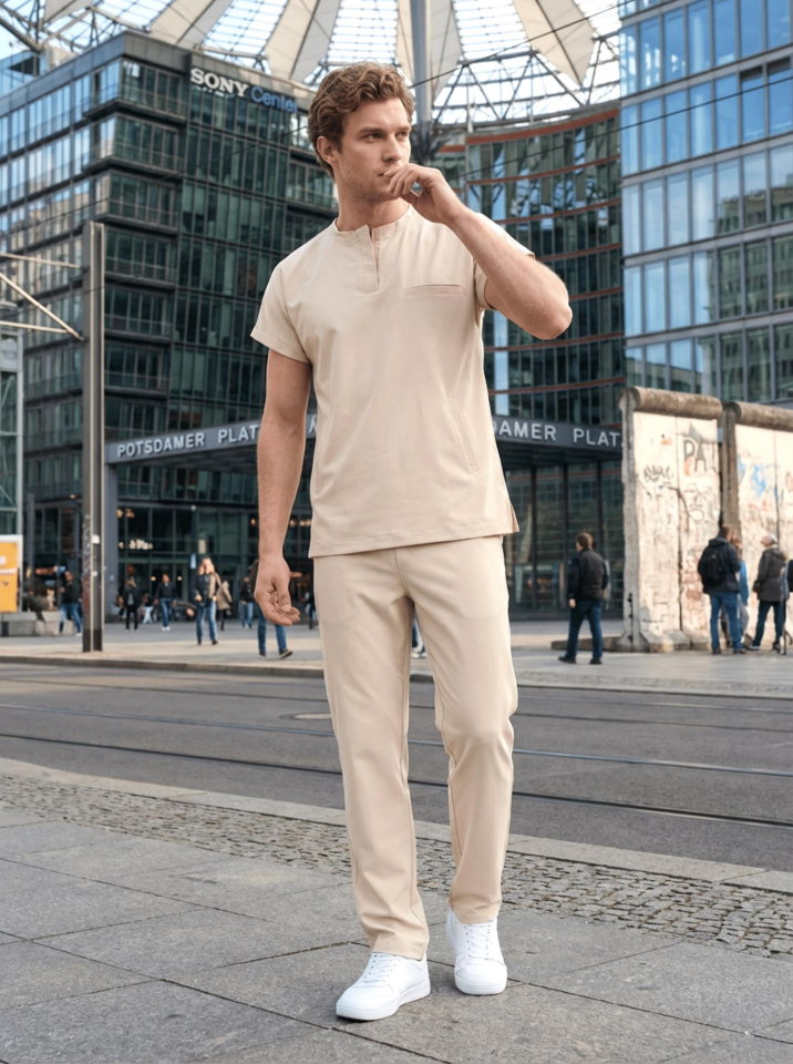 Erkek Berlin Model Likralı Cerrahi Hemşire Doktor Takım