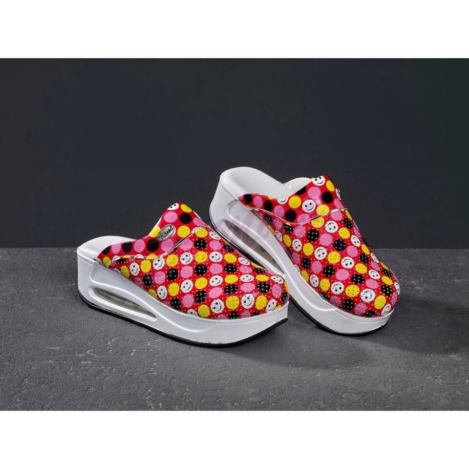 Air Taban Doktor Hemşire Hastane Aşçı Terliği Desenli 956