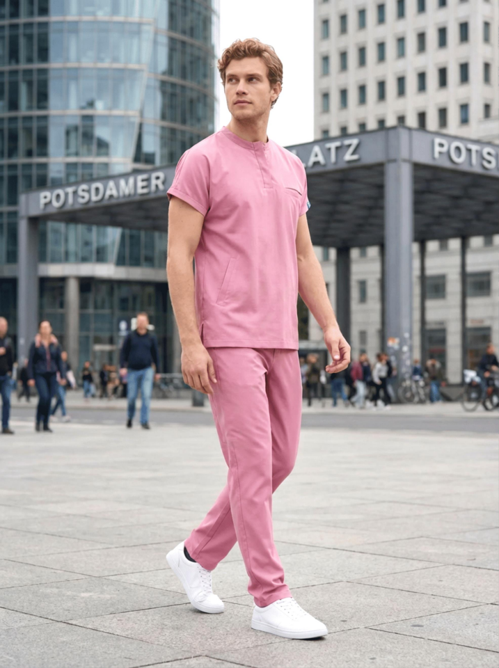 Erkek Berlin Model Likralı Cerrahi Hemşire Doktor Takım