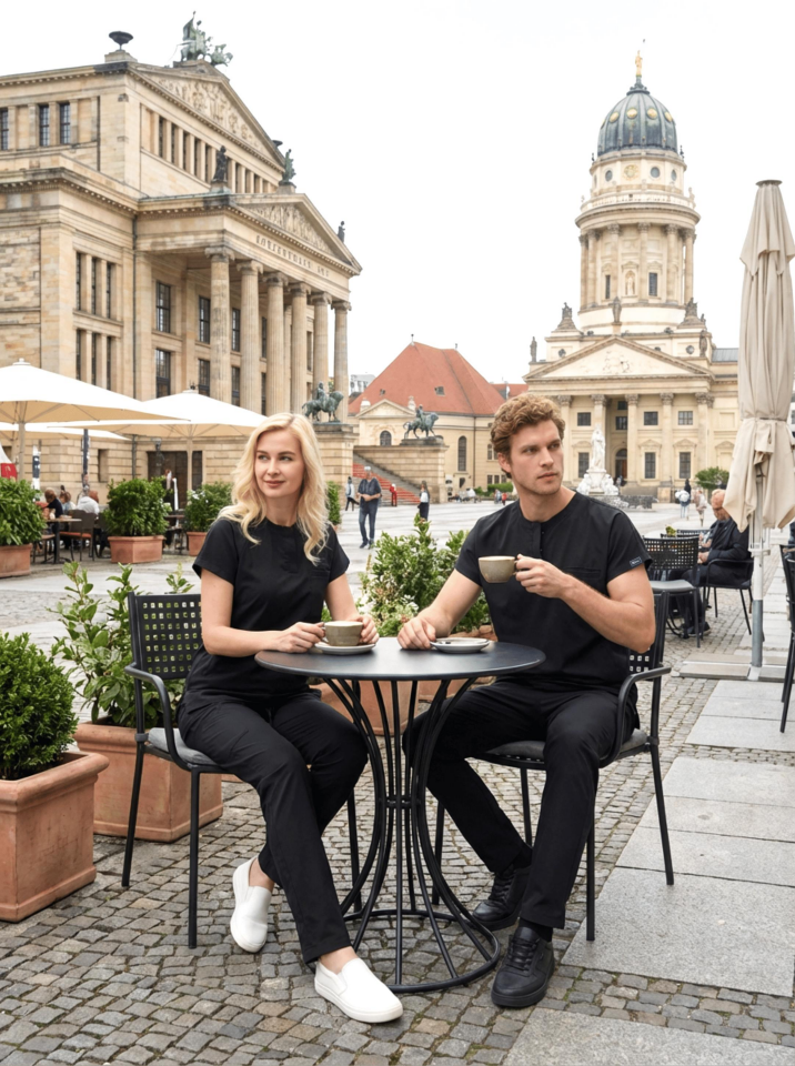 Erkek Berlin Model Likralı Cerrahi Hemşire Doktor Takım