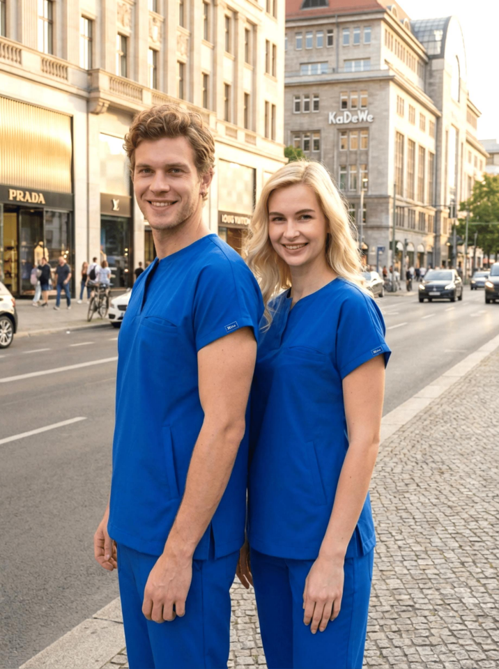 Erkek Berlin Model Likralı Cerrahi Hemşire Doktor Takım