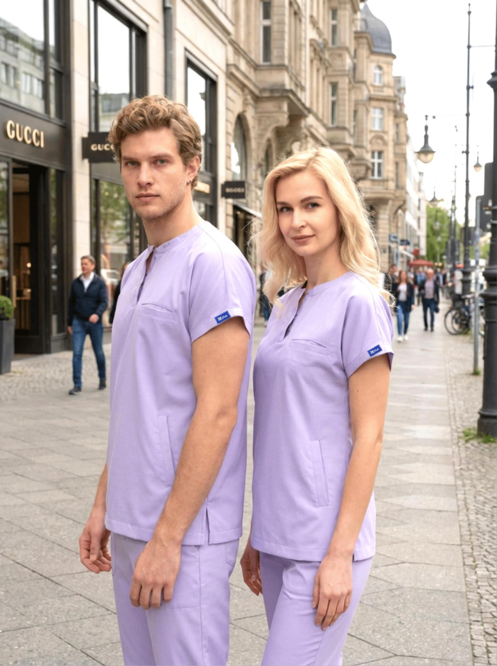 Erkek Berlin Model Likralı Cerrahi Hemşire Doktor Takım