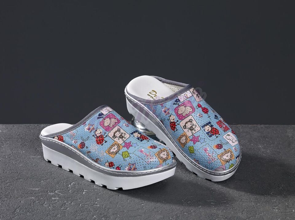 Traktör Taban Delikli Kadın Sabo Terlik 875