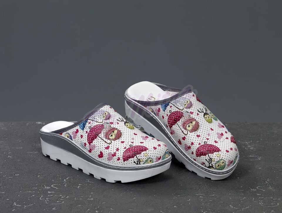 Traktör Taban Delikli Kadın Sabo Terlik 887