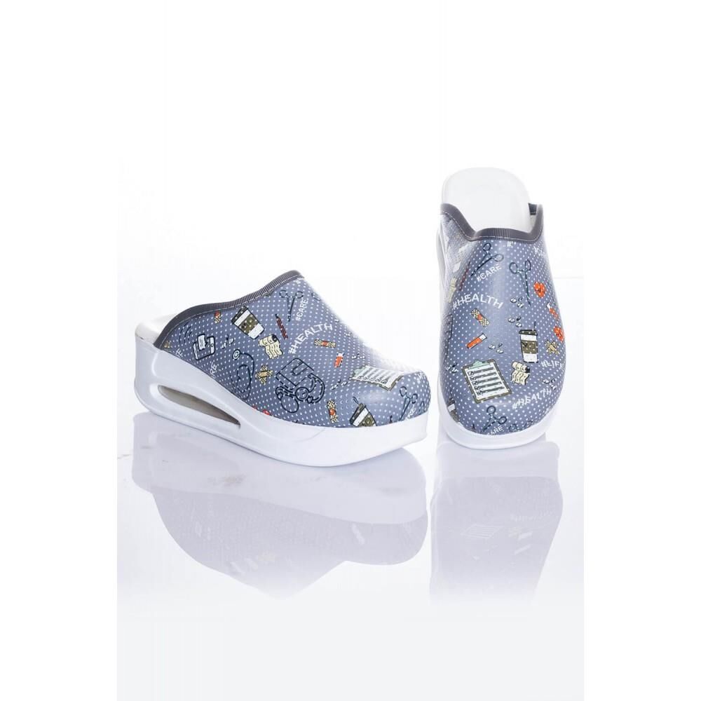 Air Taban Doktor Hemşire Hastane Aşçı Terliği Desenli 990