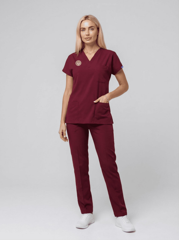 Lisans -Lisansüstü | Yönetmeliğe Uygun Bordo Üniformalar Unisex