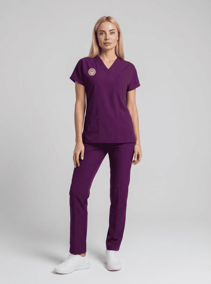 Ebe Forması | Yönetmeliğe Uygun Byzantium (Mor) Üniformalar Unisex