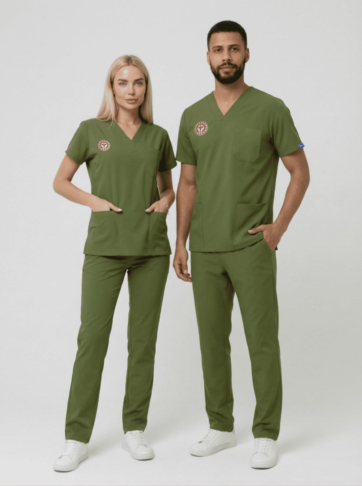 Eczacı Forması | Yönetmeliğe Uygun Grasshopper(Yeşil) Üniformalar Unisex