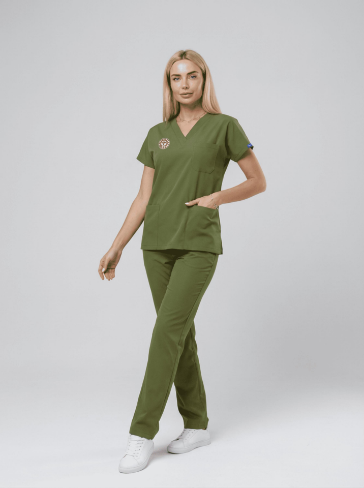 Eczacı Forması | Yönetmeliğe Uygun Grasshopper(Yeşil) Üniformalar Unisex