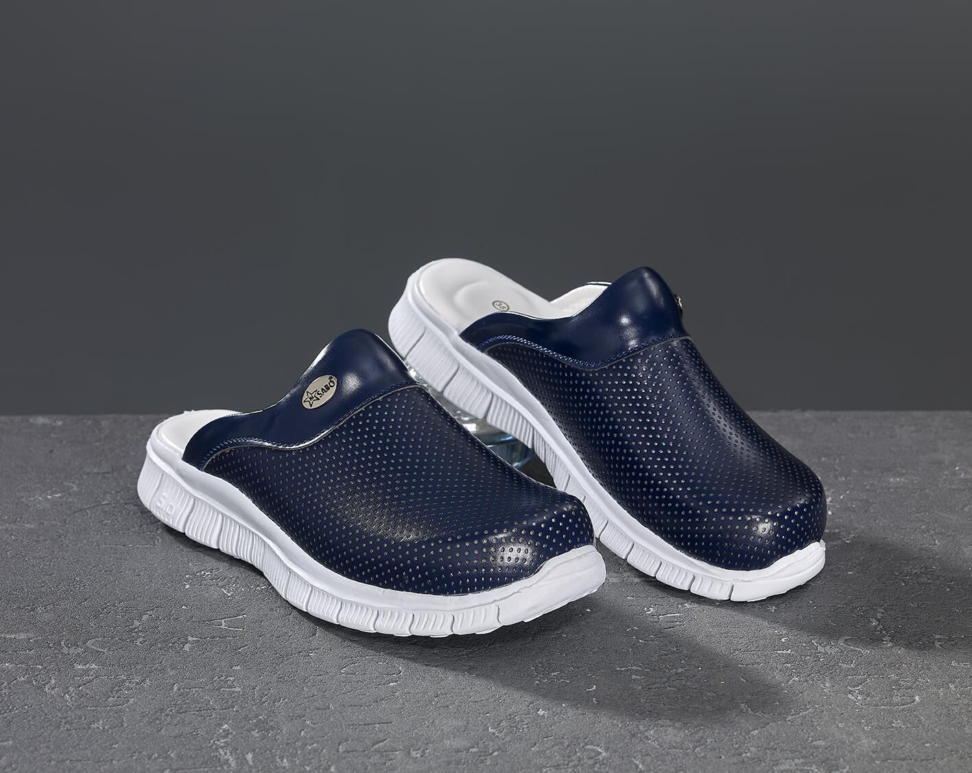 Hafif Taban Doktor Hemşire Hastane Aşçı Terliği 1001 Lacivert