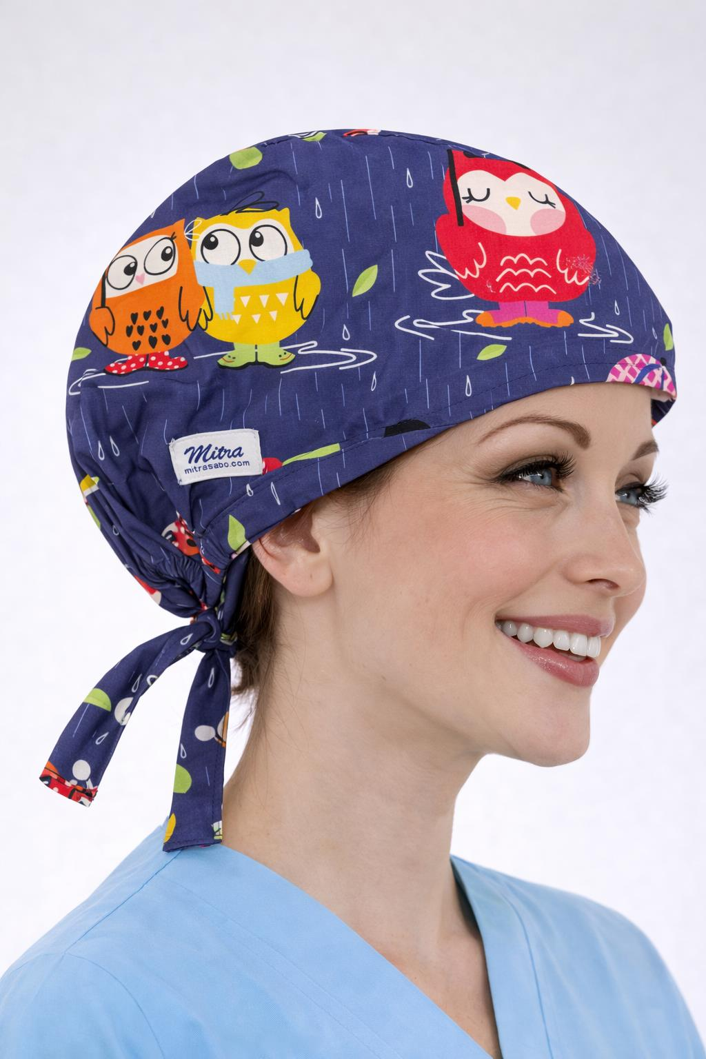 Cerrahi Bone Medikal Doktor Hemşire Hastane Bonesi Unisex - baykuş