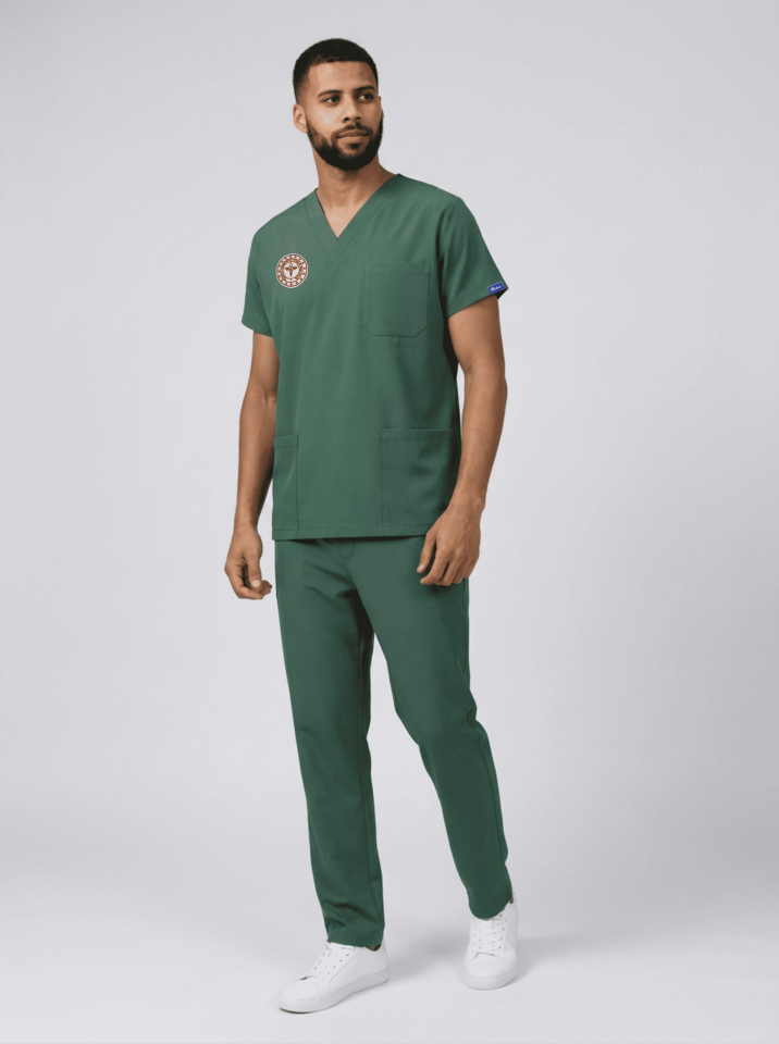 Ameliyathane Forması | Yönetmeliğe Uygun Frosty Spruce (Yeşil) Üniformalar Unisex