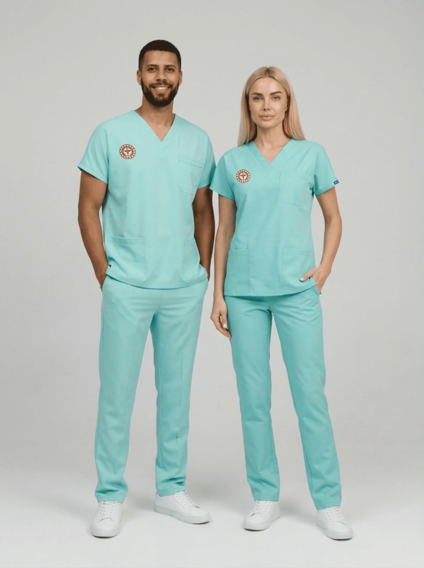 Aile Sağlığı Forması  | Yönetmeliğe Uygun Bermuda (Yeşil) Üniformalar Unisex