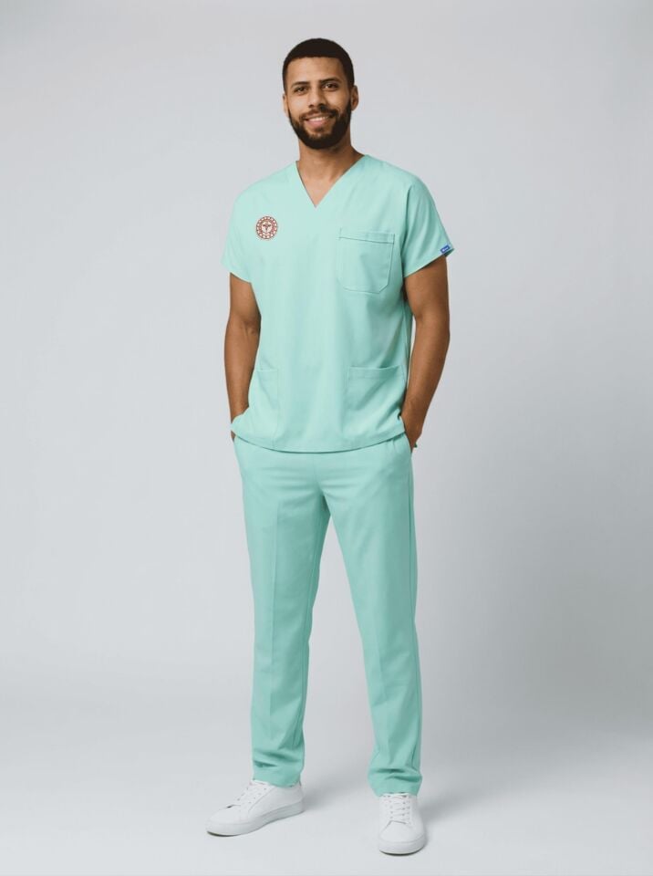 Aile Sağlığı Forması  | Yönetmeliğe Uygun Bermuda (Yeşil) Üniformalar Unisex